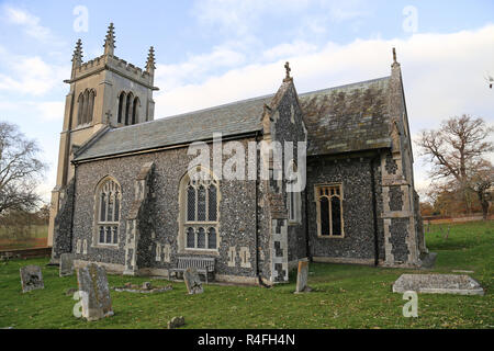 St Mary's Church, Ickworth, St Edmundsbury district, Suffolk, East Anglia, England, Great Britain, United Kingdom, UK, Europe Stock Photo