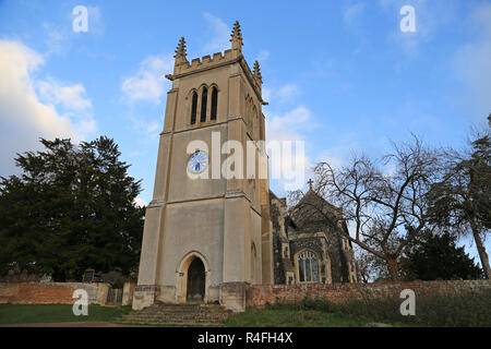 St Mary's Church, Ickworth, St Edmundsbury district, Suffolk, East Anglia, England, Great Britain, United Kingdom, UK, Europe Stock Photo