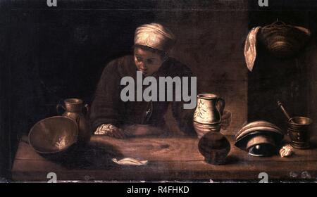 Kitchen Maid with the Supper at Emmaus