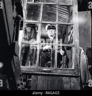 BARNACLE BILL aka All At Sea 1957 Ealing Studios film with Alec Guiness Stock Photo