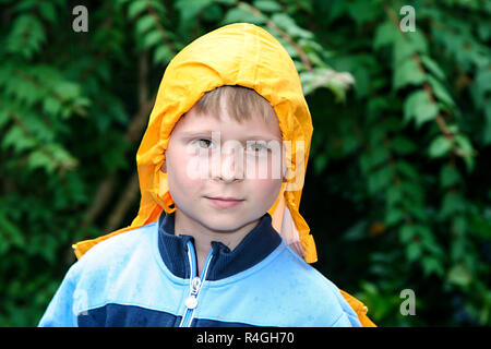 cute yellow rain jacket