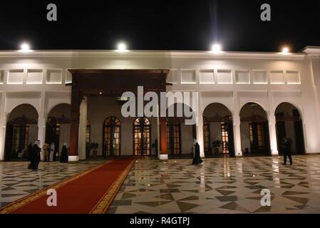 Scenes from Sakhir Palace in Bahrain, as U.S. Secretary of Defense