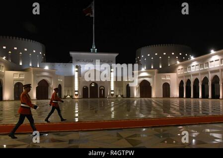 Scenes from Sakhir Palace in Bahrain, as U.S. Secretary of Defense James N. Mattis attends a dinner with Bahrain’s King Hamad bin Isa Al Khalifa, south of Manama, Bahrain, Oct. 27, 2018. (DOD Stock Photo