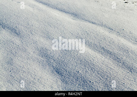 snow covered surface Stock Photo
