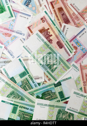 Belarusian money, close-up Stock Photo