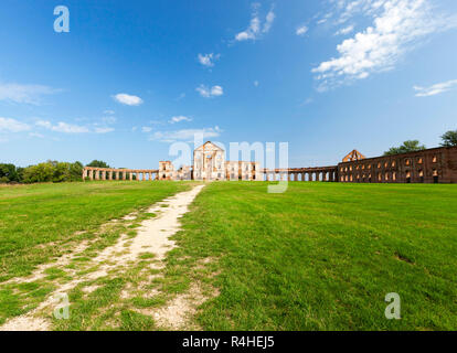 the ruins of an ancient castle Stock Photo