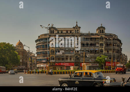 Jer Mahal Building, Dhobitalao, Mumbai, Maharashtra, India, Asia Stock 