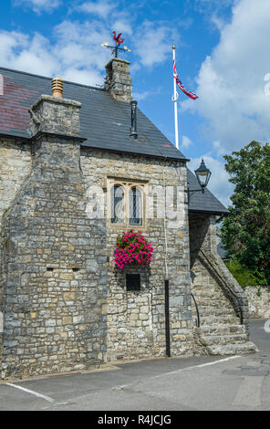 Old Town Hall Llantwit Major Vale of Glamorgan South Wales Stock Photo