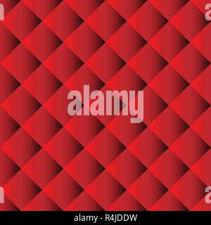 Red Sofa seamless pattern Stock Vector