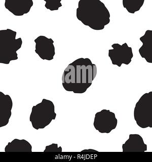 Dalmatian dog seamless pattern Stock Vector