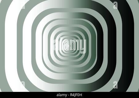 Green rounded rectangle shape vector background Stock Vector