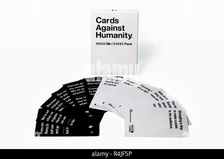 Cards Against Humanity In Play Stock Photo - Alamy