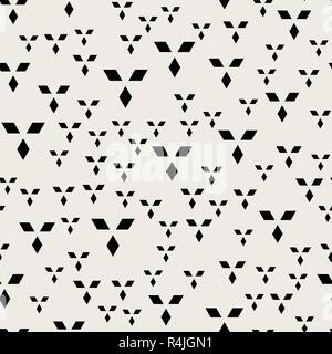 Seamless pattern background. Modern abstract and Classical antique concept. Geometric creative design stylish theme. Illustration vector. Black and wh Stock Vector