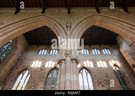 Ashbourne, Derbyshire, UK: October 2018: Saint Oswalds Parish Church Stock Photo