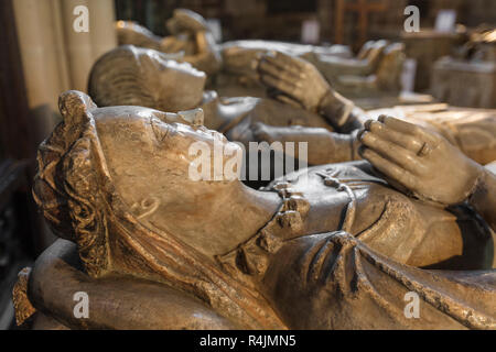 Ashbourne, Derbyshire, UK: October 2018: Saint Oswalds Parish Church Stock Photo