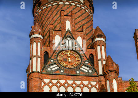 City hall, Berkaer place, village Schmargen, village Wilmers, Berlin, Germany, Rathaus, Berkaer Platz, Schmargendorf, Wilmersdorf, Deutschland Stock Photo