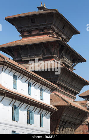 Pattan Durbar Square in Kathmandu, Nepal Stock Photo