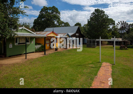 At Highfields Pioneer Village Stock Photo