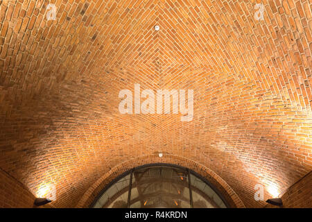 Brick Tunnel Stock Photo