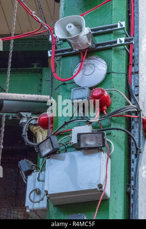 an overloaded electrical junction box Stock Photo: 16158194 - Alamy