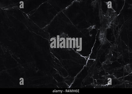 Black marble texture background, Detailed genuine marble from nature. Stock Photo