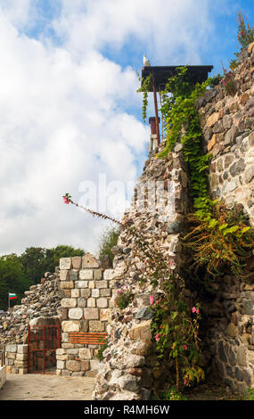 Antique stone wall Stock Photo