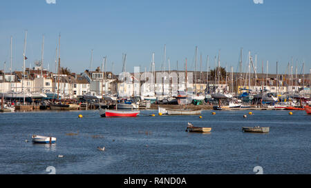 SHOREHAM-BY-SEA, WEST SUSSEX/UK - FEBRUARY 1 : View of the harbour at Shoreham-by-sea West Sussex on February 1, 2010 Stock Photo