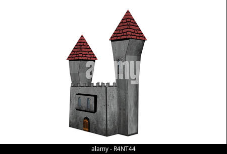 comic castle released Stock Photo