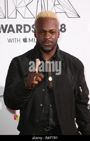 Sydney, NSW, Australia. 28th Nov, 2018. Timomatic arrives for the 32nd Annual ARIA Awards 2018 at The Star on November 28, 2018 in Sydney, Australia. Credit: Christopher Khoury/Australian Press Agency/ZUMA Wire/Alamy Live News Stock Photo