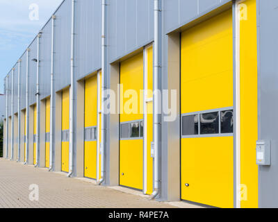 commercial warehouse exterior Stock Photo