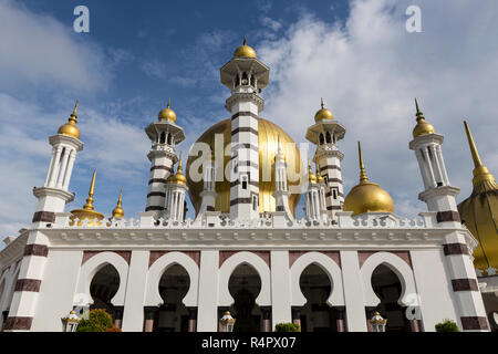 Ubudiah Mosque, Kuala Kangsar, Malaysia.  Built 1917, Restored 2003. Stock Photo