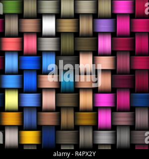 Intertwined abstract background Stock Photo