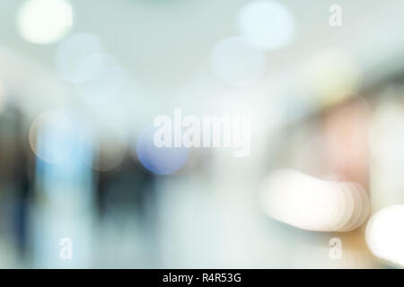 Blur background in station Stock Photo