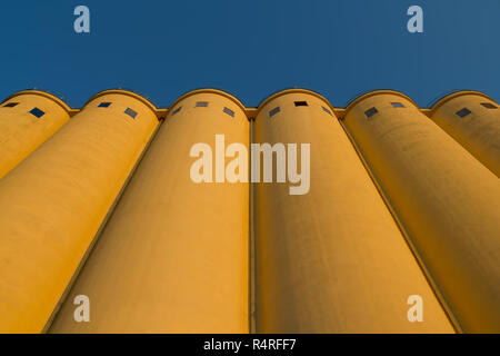 Silos Stock Photo