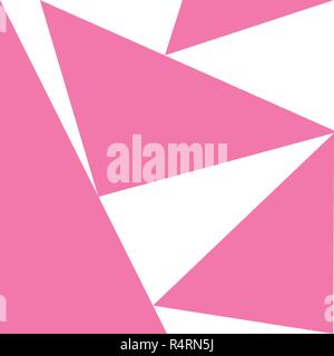 Design business concept Empty copy text for Web banners promotional material mock up template. Three Sides Geometrical Color Shape in Seamless Random  Stock Vector