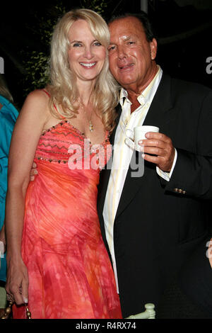 NEW YORK - AUGUST 14: Sara Herbert-Galloway and Alan Beeber attends the Best Buddies Hamptons Beach Bash at a private residence on August 14, 2008 in Water Mill, New York. (Photo by Steve Mack/S.D. Mack Pictures) Stock Photo