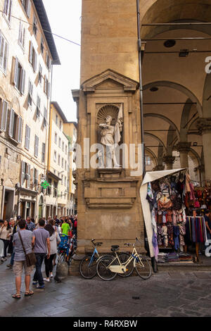 Mercato Nuovo, or the Mercato del Porcellino, Florence, Italy. Stock Photo