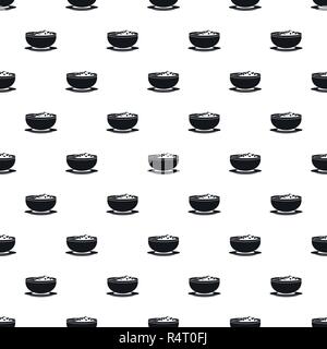 Vietnam food pattern seamless vector repeat geometric for any web design Stock Vector