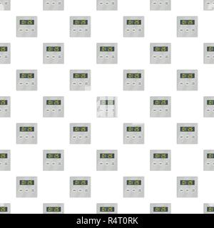 Display timer pattern seamless vector repeat for any web design Stock Vector