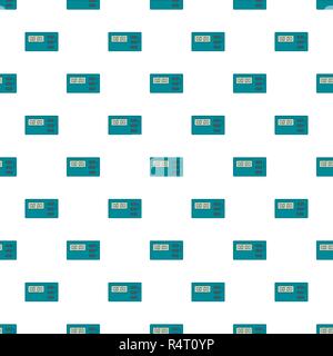 Cooking timer pattern seamless vector repeat for any web design Stock Vector