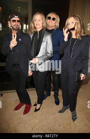 Ringo Starr And Barbara Bach Starkey Arriving To The Peggy Albrecht 