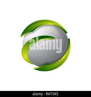 Abstract logo for business company. Corporate identity design element. Internet technology, Network, distribution, bank, world map logotype idea. Glob Stock Vector