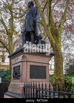 Sir John Franklin memorial,Waterloo Place, London, England, UK,GB Stock ...