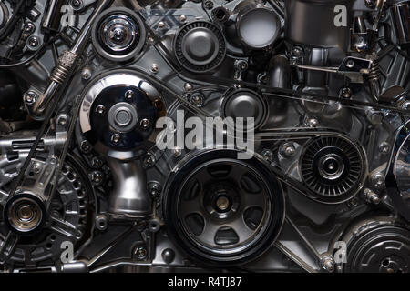 A fragment of the engine Stock Photo