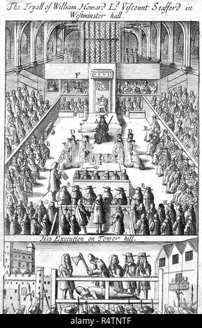 THOMAS WENTWORTH,1st Earl of Strafford (1593-1641) English statesman and adviser to Charles I Stock Photo