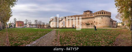 Rocca Sforzesca in Imola in Emilia Romagna near Bologna the city is also famous for the Formula 1 San Marino Grand Prix Stock Photo