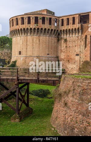 Rocca Sforzesca in Imola in Emilia Romagna near Bologna the city is also famous for the Formula 1 San Marino Grand Prix Stock Photo