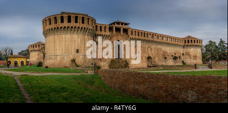 Rocca Sforzesca in Imola in Emilia Romagna near Bologna the city is also famous for the Formula 1 San Marino Grand Prix Stock Photo