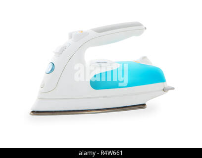 Steam iron isolated on white background Stock Photo