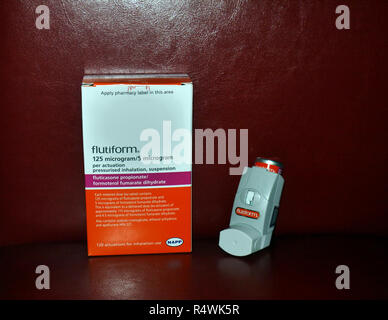 FLUTIFORM inhaler contains two different medicines called fluticasone ...